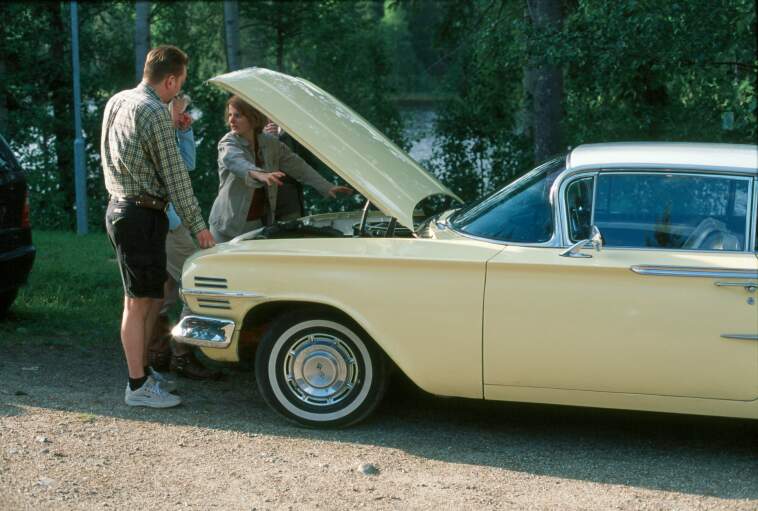 [Niina's Impala in Kaavi in 2001]